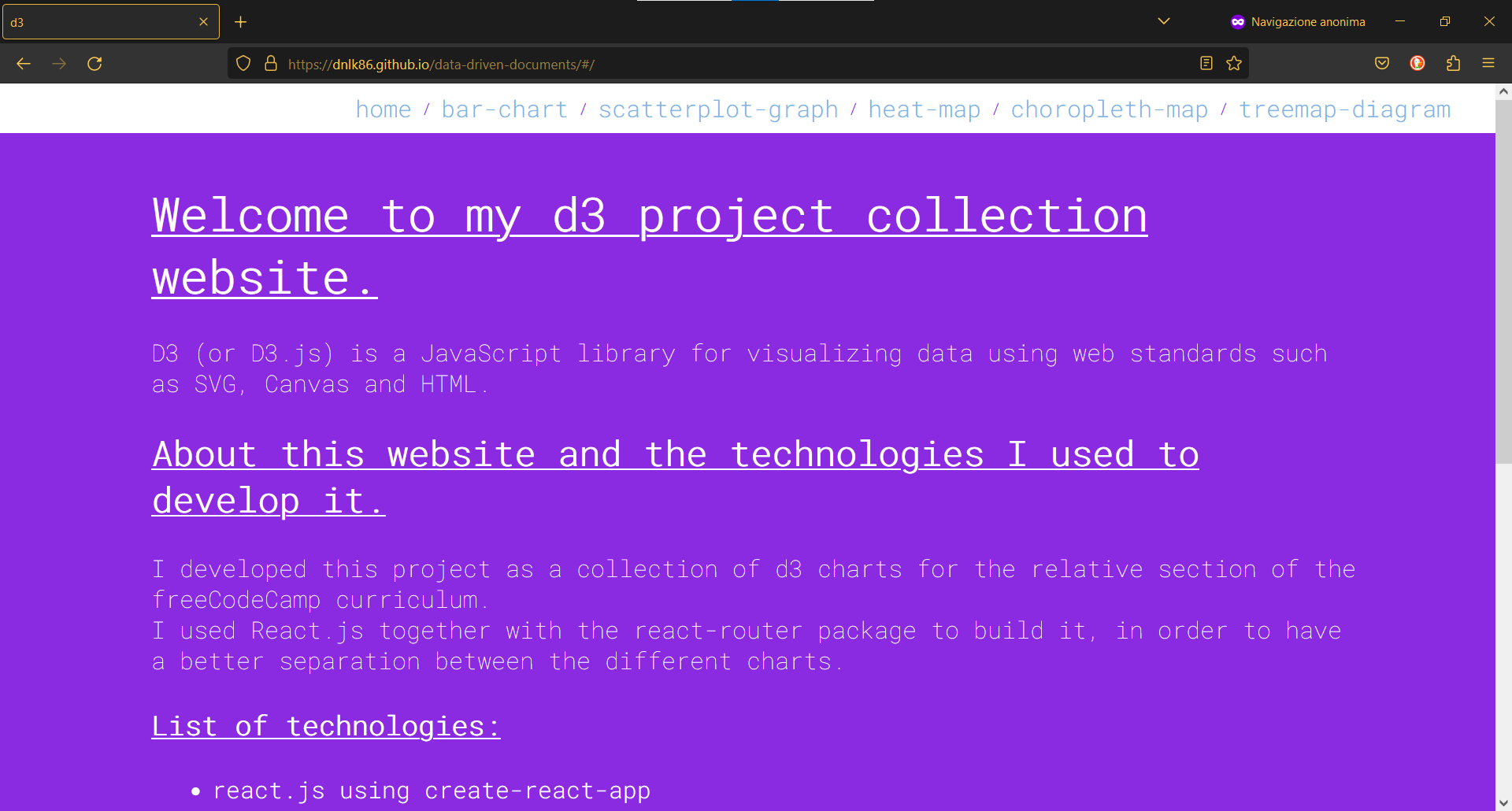 d3 collection screenshot